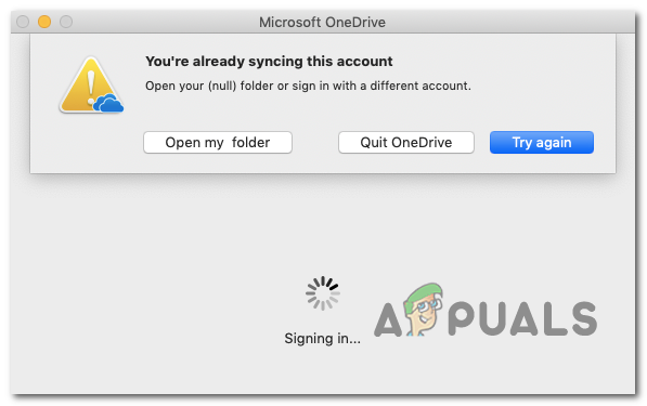 mac onedrive for business not syncing